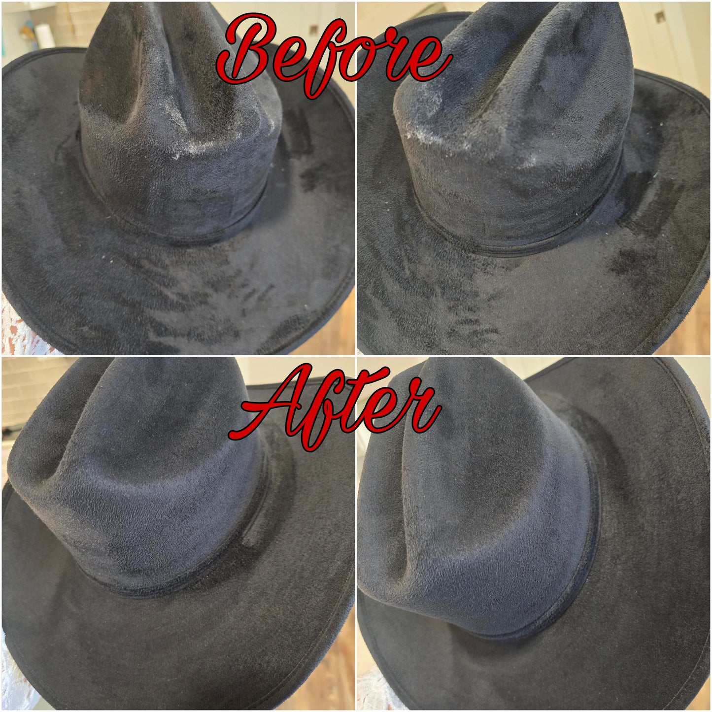 Horse Hair Hat Care Brush