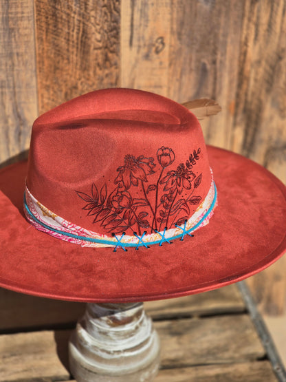 Rust Floral Rancher