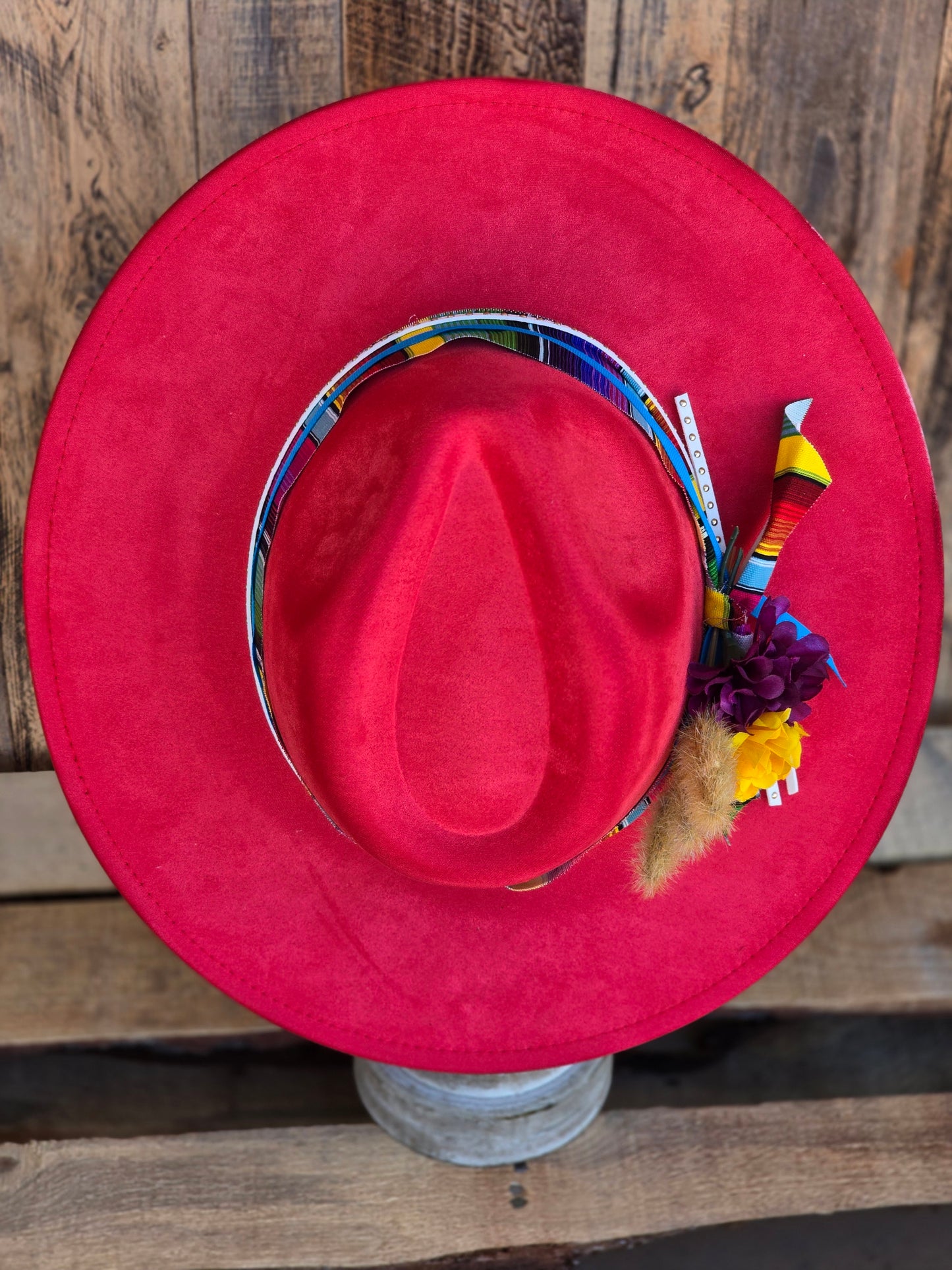 Red Coral Serape Rancher