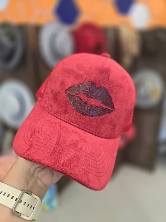 Red Lips Trucker