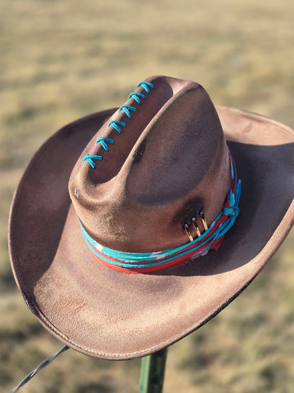 Burnout Cowboy Hat