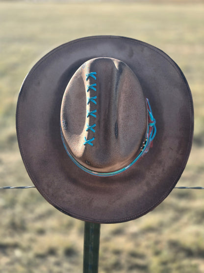 Burnout Cowboy Hat