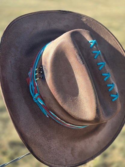 Burnout Cowboy Hat