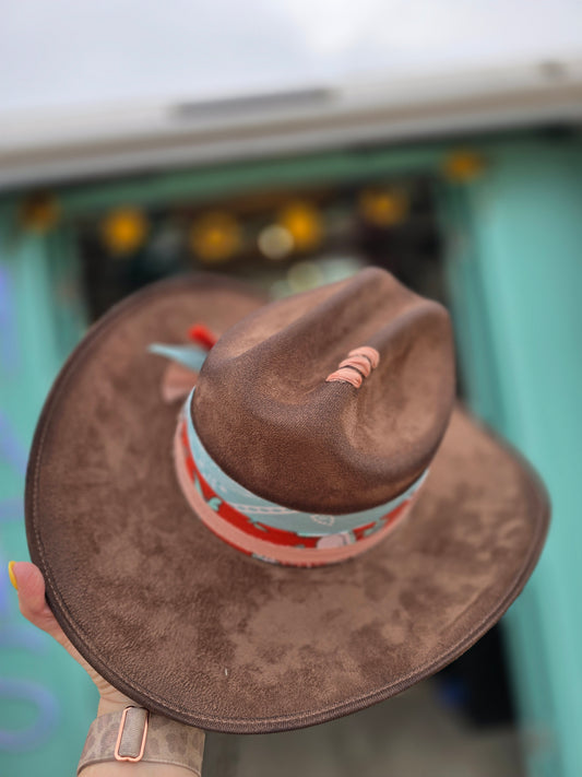 Mocha Cowboy Hat