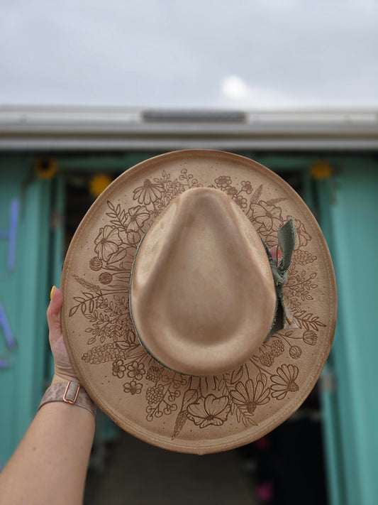 Beige Wildflower Rancher