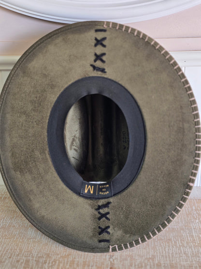 Olive Flat-Brim Cattleman