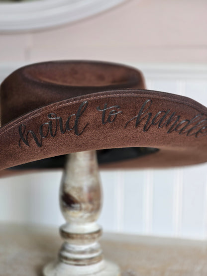 Chocolate "Hard to Handle" Cowboy